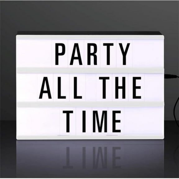 Customizable Large LED Sign My Cinema USB Powered Original Marquee Lightbox