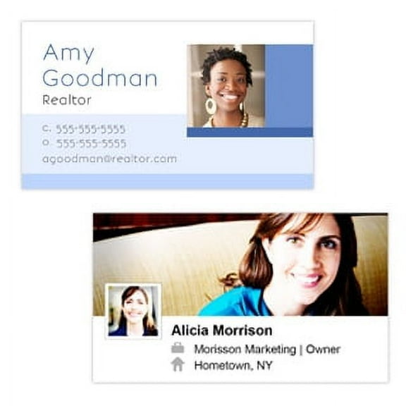 Customizable Photo Business Cards - Set of 50 for Business