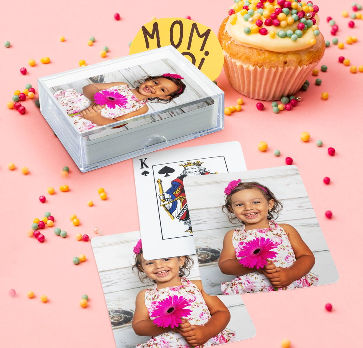 WALMART DIGITAL PHOTO CENTER Walmart Custom Photo Playing Cards Customizable with Your Favorite Photos, Standard Size, All Ages