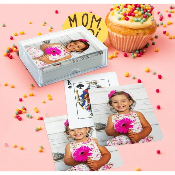 Walmart Custom Photo Playing Cards  Customizable with Your Favorite Photos, Standard Size, All Ages
