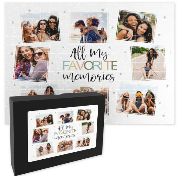 Customizable Photo Puzzle with Gift Box, 252 Pieces (11"x14")