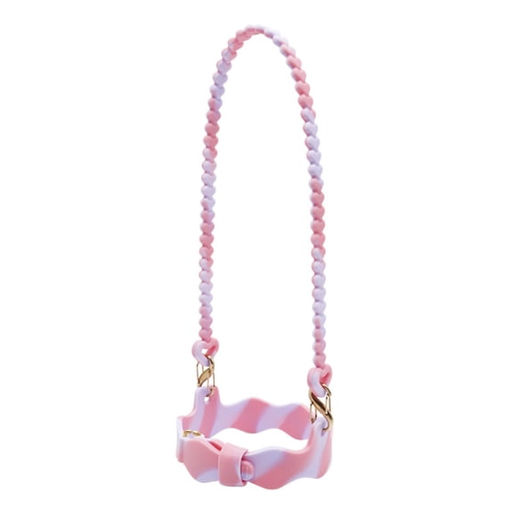 Customizable Silicone Water Bottle Holder Strap Lanyard For Hiking Commuting