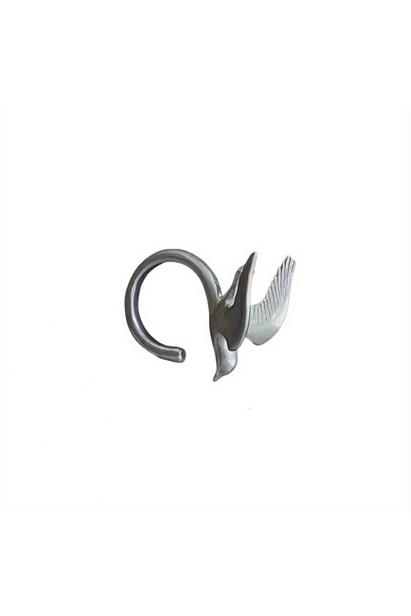 Customizable Sizing Flying Bird Jewelry Adjustable Open Alloy Ring Unique Gift