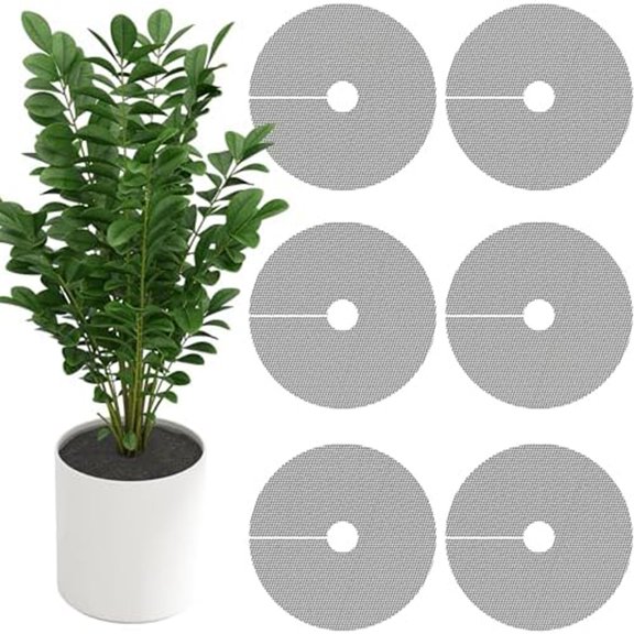 Customizable Soil Protection Grids for Plants and Lightweight Design (4Pcs(6Pcs(30cm))