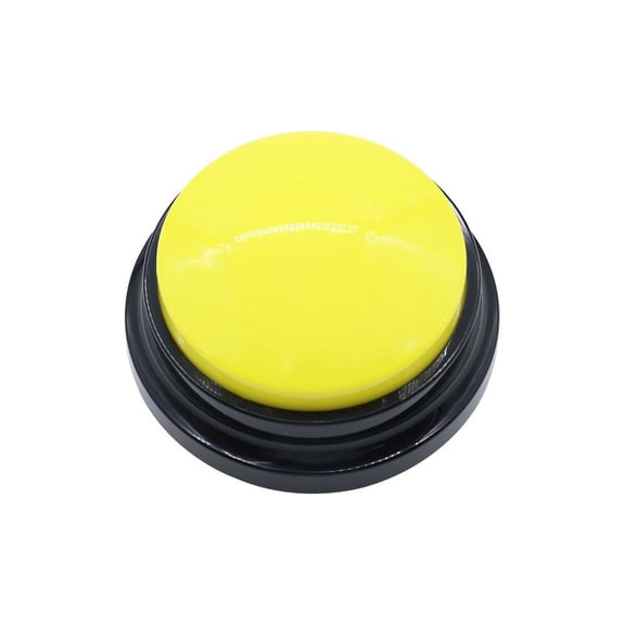 Customizable Sound Buttons for Pets - Interactive Training Tool for Dogs and Cats, ABS Material