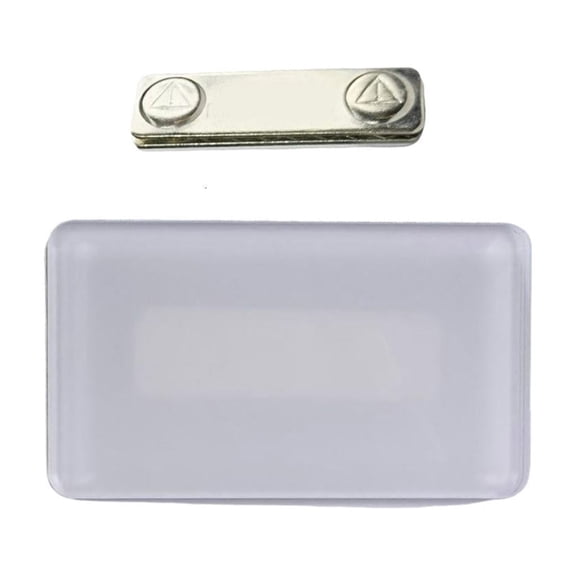 Customizable Sturdy Acrylic Pin Badge Fashion Accessory Portable for Employee Identification and Event Participation