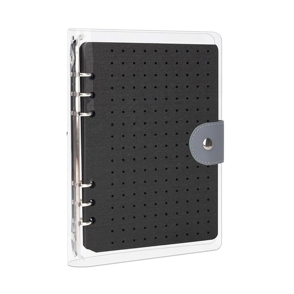 Customizable Sturdy Felt Pin Collector's Storage Album with 6 Protective Pages for Organizing Brooches and Badges