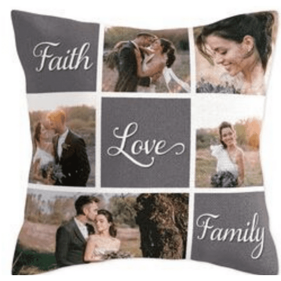 Customizable Tapestry Woven Pillow, 17x17, Jacquard woven, Double Sided, Unisex, Pillow Bun Included.