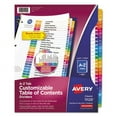 thumbnail image 1 of "Customizable Toc Ready Index Multicolor Dividers, 26-Tab, Letter | Bundle of 10 Sets", 1 of 8