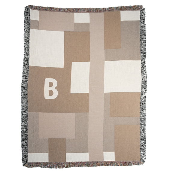 Customizable Woven Throw, 60x80, 100% Cotton, Unisex, Adult, Teen, Seniors, Machine Washable, 3.4lbs.