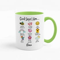 Customizaholic Bible Verse Coffee Mug, Religious Gifts, Christian Coffee Mugs