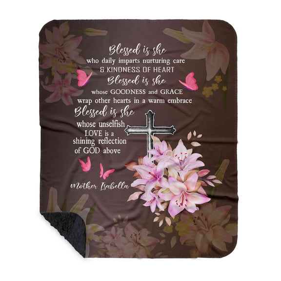 Customizaholic Christian Blanket, Custom Name Blanket, Jesus Blanket, Bible Blanket, Prayer Blanket