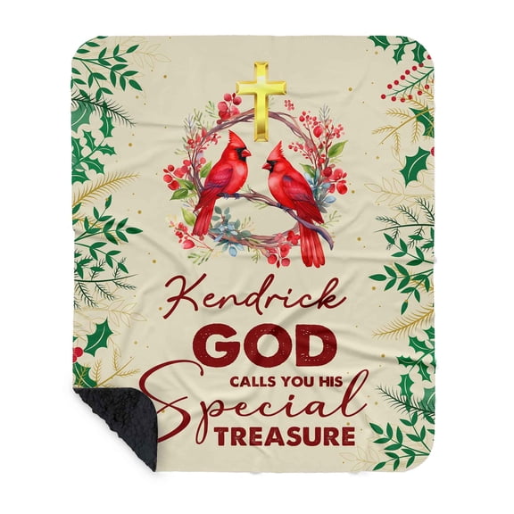 Customizaholic Custom Blanket Personalized, Custom Memorial Blanket, Cardinal Blanket, Sympathy Blanket, Healing Blanket, Memorial Blanket, Prayer Blanket