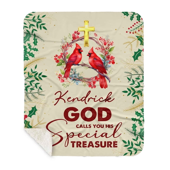 Customizaholic Custom Blanket Personalized, Custom Memorial Blanket, Cardinal Blanket, Sympathy Blanket, Healing Blanket, Memorial Blanket, Prayer Blanket