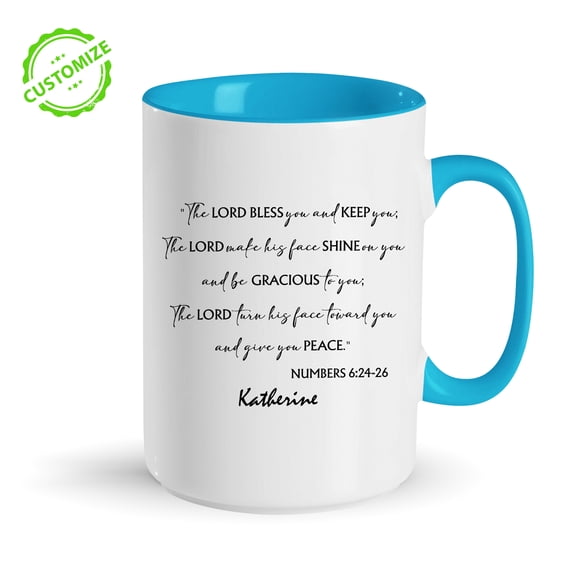 Customizaholic Custom Coffee Mugs Personalized, Bible Verse Coffee Mug, Religious Gifts, Christian Coffee Mugs, God Coffee Mug