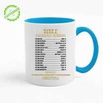 Customizaholic Custom Coffee Mugs Personalized, Bible Verse Coffee Mug, Religious Gifts, Christian Coffee Mugs, God Coffee Mug