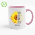 thumbnail image 1 of Customizaholic Custom Coffee Mugs Personalized, Flower Mug, Sunflower Mug, Sunflower Coffee Mug, Bible Verse Coffee Mug, Religious Gifts, Christian Coffee Mugs, God Coffee Mug, 1 of 6