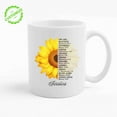 thumbnail image 1 of Customizaholic Custom Coffee Mugs Personalized, Flower Mug, Sunflower Mug, Sunflower Coffee Mug, Bible Verse Coffee Mug, Religious Gifts, Christian Coffee Mugs, God Coffee Mug, 1 of 6