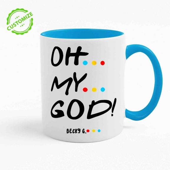 Customizaholic Custom Coffee Mugs Personalized, Oh My Gog Mug, Funny Mug, Religious Gifts, Christian Coffee Mugs, God Coffee Mug