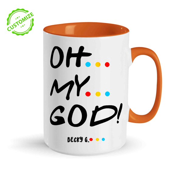 Customizaholic Custom Coffee Mugs Personalized, Oh My Gog Mug, Funny Mug, Religious Gifts, Christian Coffee Mugs, God Coffee Mug