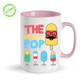 thumbnail image 1 of Customizaholic Custom Coolest Pop Mug, Personalized Grandpa Mug, Gift for Pop from Kids, Funny Father's Day Mug, Ice Cream Cartoon Coffee Cup, Customized Name Mug, Gift for Him, 1 of 7