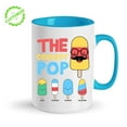 thumbnail image 1 of Customizaholic Custom Coolest Pop Mug, Personalized Grandpa Mug, Gift for Pop from Kids, Funny Father's Day Mug, Ice Cream Cartoon Coffee Cup, Customized Name Mug, Gift for Him, 1 of 7