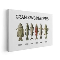 Customizaholic Custom Name Canvas, Fishing Poster, Custom Canvas, Custom Poster, Personalized Wall Decor, Personalized Name Canvas