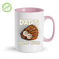 thumbnail image 1 of Customizaholic Dad’s Home Runs Personalized Baseball Mug, Custom Kids’ Names on Baseballs, Father’s Day Gift for Baseball Dad, Daddy Coffee Cup, 1 of 6