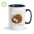 thumbnail image 1 of Customizaholic Dad’s Home Runs Personalized Baseball Mug, Custom Kids’ Names on Baseballs, Father’s Day Gift for Baseball Dad, Daddy Coffee Cup, 1 of 6