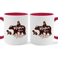 thumbnail image 1 of Customizaholic Mama Bear Mug – Personalized Bear Family Names Floral Mother’s Day Gift Coffee Mug, 1 of 5