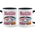 thumbnail image 1 of Customizaholic Personalized Best-Tea Mug – Cute Custom Name Friendship Tea Cup Gift, 1 of 5