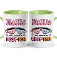 thumbnail image 1 of Customizaholic Personalized Best-Tea Mug – Cute Custom Name Friendship Tea Cup Gift, 1 of 5