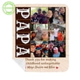 thumbnail image 1 of Customizaholic Personalized Blanket, Christmas Gift For Dad, Dad Blanket, Personalized Photo Blanket, Custom Name Blanket, 1 of 8