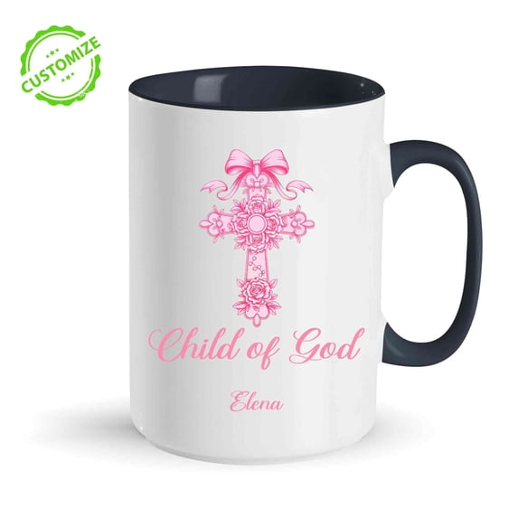 Customizaholic Personalized Cups With Names, Custom Coffee Mugs Personalized, Bible Verse Coffee Mug, Religious Gifts, Christian Coffee Mugs, God Coffee Mug