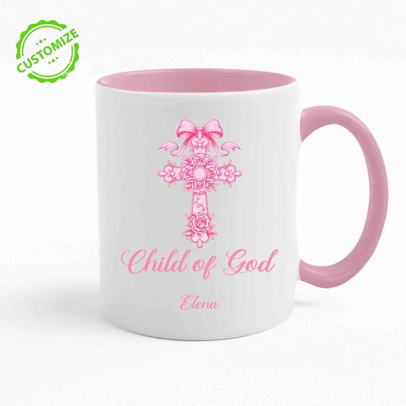 Customizaholic Personalized Cups With Names, Custom Coffee Mugs Personalized, Bible Verse Coffee Mug, Religious Gifts, Christian Coffee Mugs, God Coffee Mug