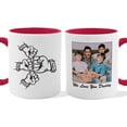 thumbnail image 1 of Customizaholic Personalized Daddy Photo Mug with Kids Names Fist Bump Design – Custom Father’s Day Coffee Mug Gift, 1 of 5