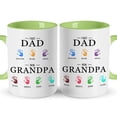 thumbnail image 1 of Customizaholic Personalized First Dad Now Grandpa Mug - Custom Handprint Names Design, Meaningful Family Keepsake Gift, 1 of 5
