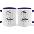 thumbnail image 1 of Customizaholic Personalized First Mom Now Grandma Mug - Floral Birth Flower Design, Custom Names Artwork, Sentimental Family Keepsake Gift, 1 of 6
