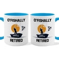 thumbnail image 1 of Customizaholic Personalized Fishing Retirement Mug - “O’Fishally Retired” Funny Fishing Design, Custom Name Keepsake Gift for Retirement, 1 of 5