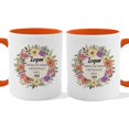 thumbnail image 1 of Customizaholic Personalized Floral Birthday Mug – Custom Name “Making the World a Better Place Since” Year Coffee Mug Gift, 1 of 5