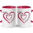 thumbnail image 1 of Customizaholic Personalized Grandma Heart Names Mug - Custom Family Names in Heart Design, Sentimental Keepsake Gift, 1 of 5
