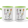 thumbnail image 1 of Customizaholic Personalized Grandma’s Garden Mug - Floral Birth Flower Artwork, Custom Names Design, Sentimental Family Keepsake Gift, 1 of 4