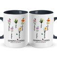 thumbnail image 1 of Customizaholic Personalized Grandma’s Garden Mug - Floral Birth Flower Artwork, Custom Names Design, Sentimental Family Keepsake Gift, 1 of 4