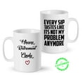 thumbnail image 1 of Customizaholic Personalized Mugs With Names, Retirement Mugs, Retired Mug, Retirement Cup, Retirement Gifts, Gift For Coworker, 1 of 6