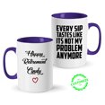 thumbnail image 1 of Customizaholic Personalized Mugs With Names, Retirement Mugs, Retired Mug, Retirement Cup, Retirement Gifts, Gift For Coworker, 1 of 6