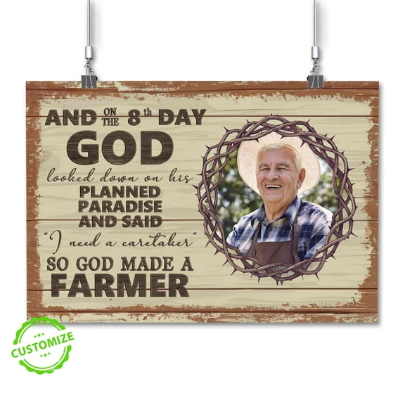 Customizaholic Personalized Name Canvas, Bible Verse Canvas, Christian Wall Decor, Religious Gifts, Photos Print Canvas Custom, Custom Photo Prints, Dad Canvas, Canvas For Dad