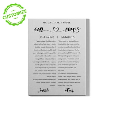 Customizaholic Personalized Name Canvas, Couple Canvas, Anniversary Canvas, Photo Canvas, Photo Prints Custom, Couples Gifts, Anniversary Gift For Couple