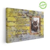 Customizaholic Personalized Name Canvas, Pet Memorial Canvas, Photo Prints Custom, Memorial Photo Canvas, In Loving Memory Posters, Pet Loss Sympathy Gift, Dog Memorial Gift, Pet Loss Gifts