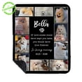 thumbnail image 1 of Customizaholic Personalized Pet Memorial Photo Blanket – Custom Name, Years & Tribute Quote – Heartfelt In Loving Memory Gift for Pet Lovers, 1 of 8