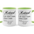 thumbnail image 1 of Customizaholic Personalized Retired Definition Mug - Funny Retirement Quote Design, Custom Name and Year Keepsake Gift, 1 of 5